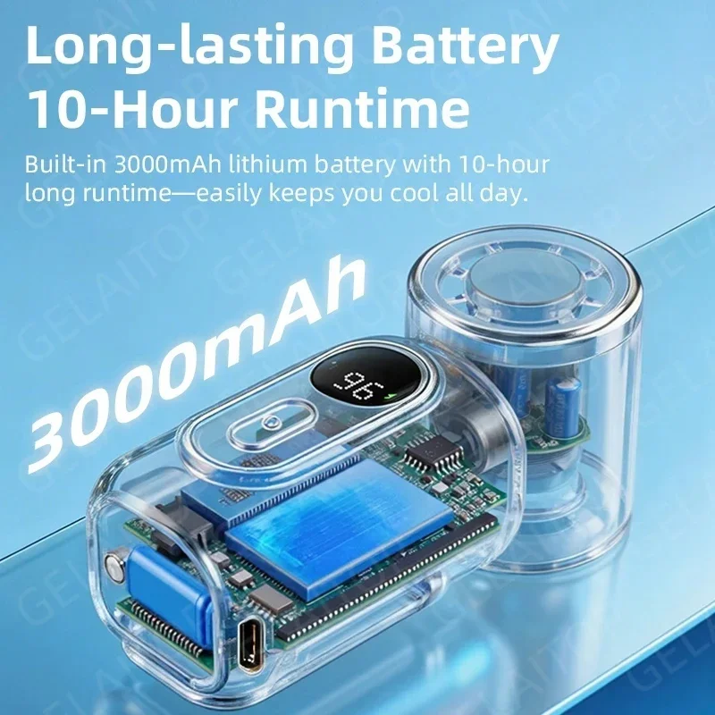 Mini Portable Handheld Fan wit - Outdoor Camping Fan reseña y precio