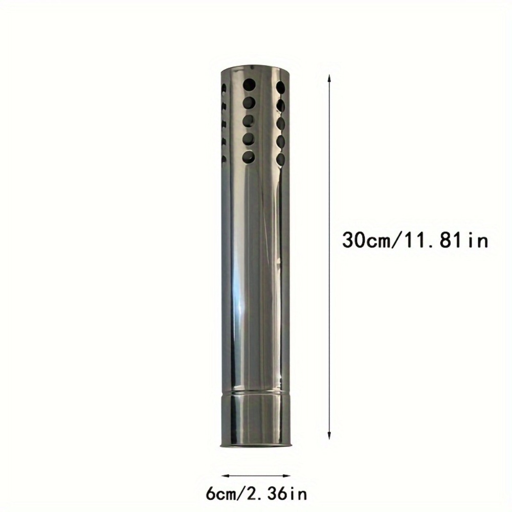 Stainless Steel Smoke Pipe Kit - Outdoor Camping Stove Wood reseña y precio