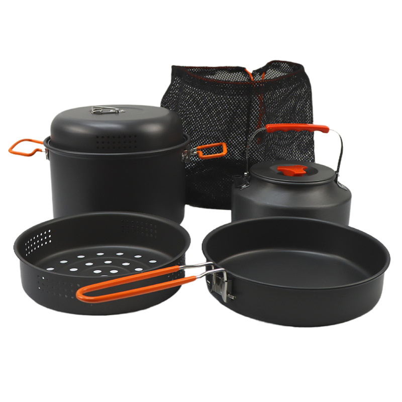 Outdoor Cookware Set Camping C - Outdoor Camping Cooking Set reseña y precio