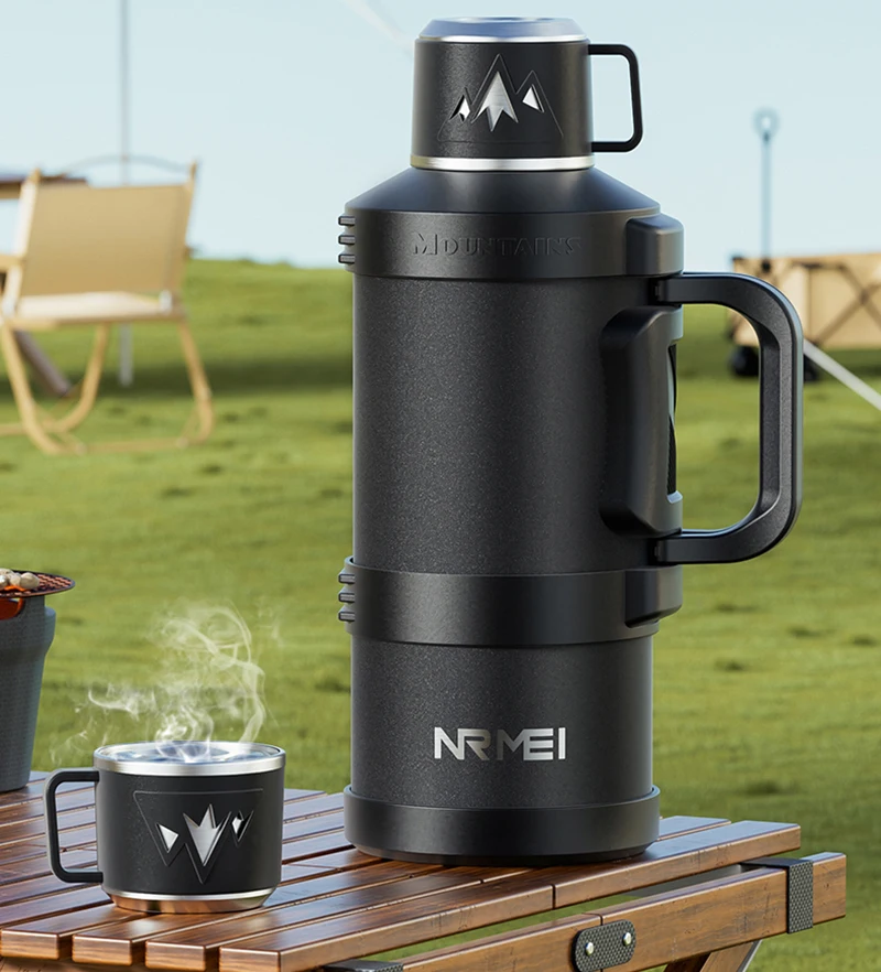 Stainless Steel Large Capacity - Vacuum Insulated Flask reseña y precio