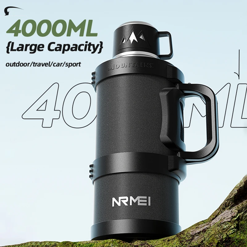 Stainless Steel Large Capacity - Vacuum Insulated Flask reseña y precio