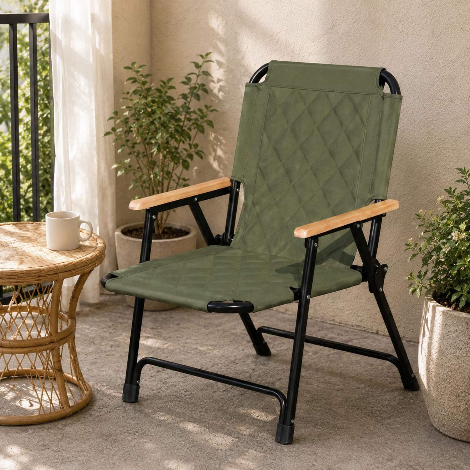 Folding Recliner Chair Carry H - Outdoor Camping Recliner reseña y precio