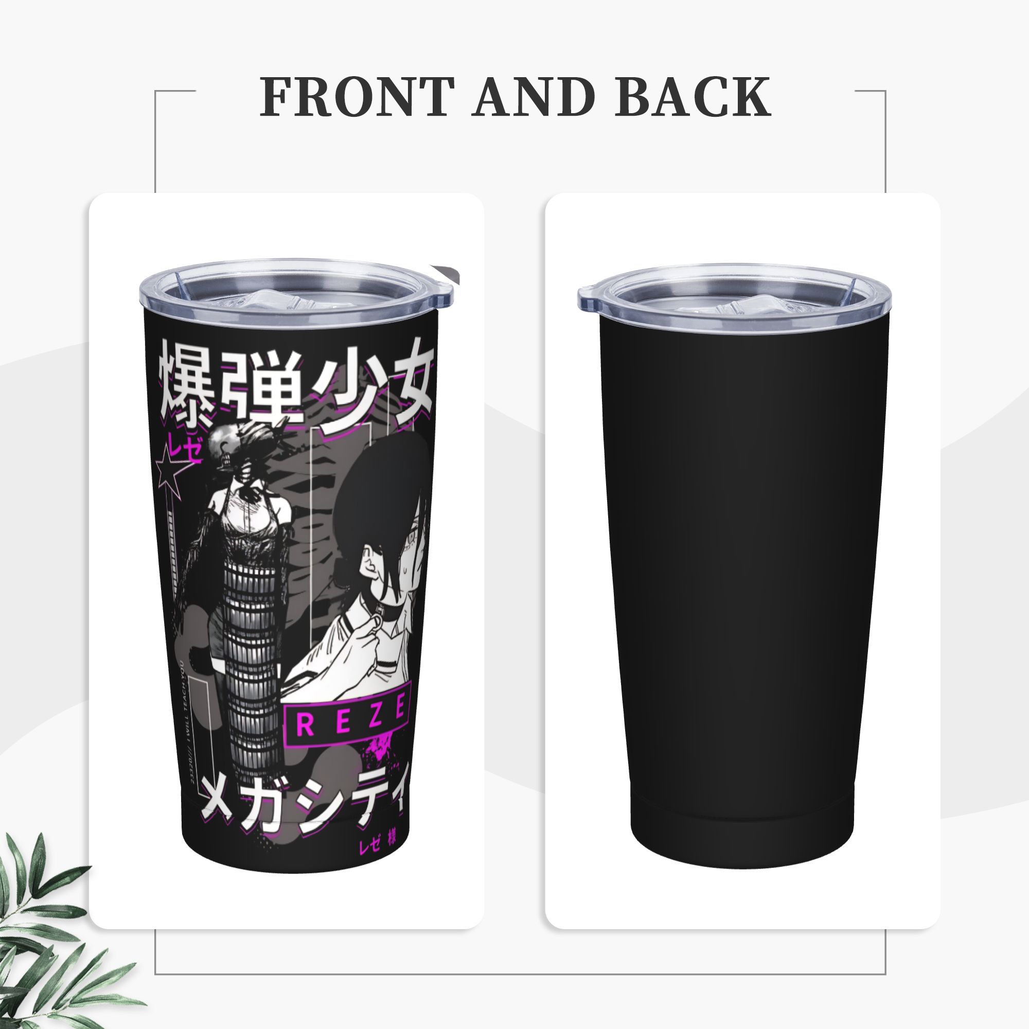 Chainsaw Man Reze Tumbler Vacu - Vacuum Insulated Flask reseña y precio