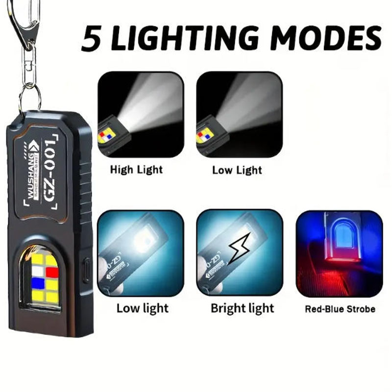 Multifunctional Keychain Flash - Outdoor Camping Adventure reseña y precio