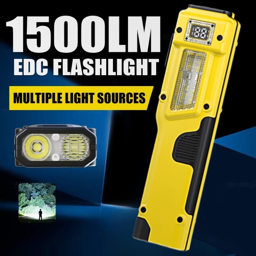 Ultra-Thin EDC Rechargeable LE - Outdoor Camping Adventure reseña y precio