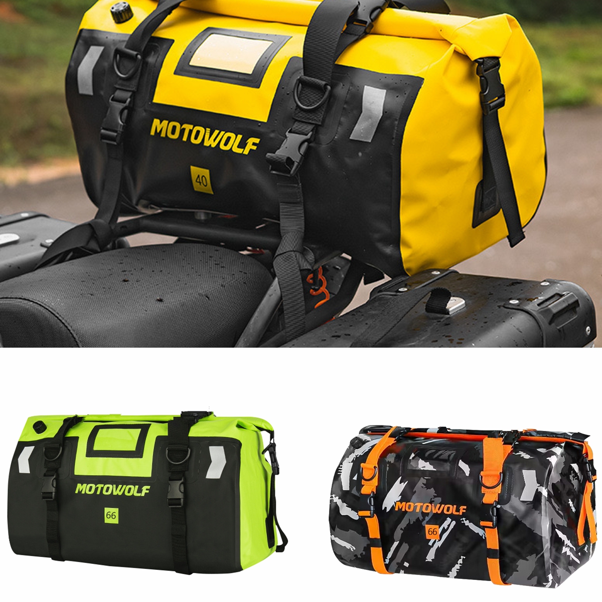 Motorcycle Accessories Bag Wat - Camping Quad reseña y precio