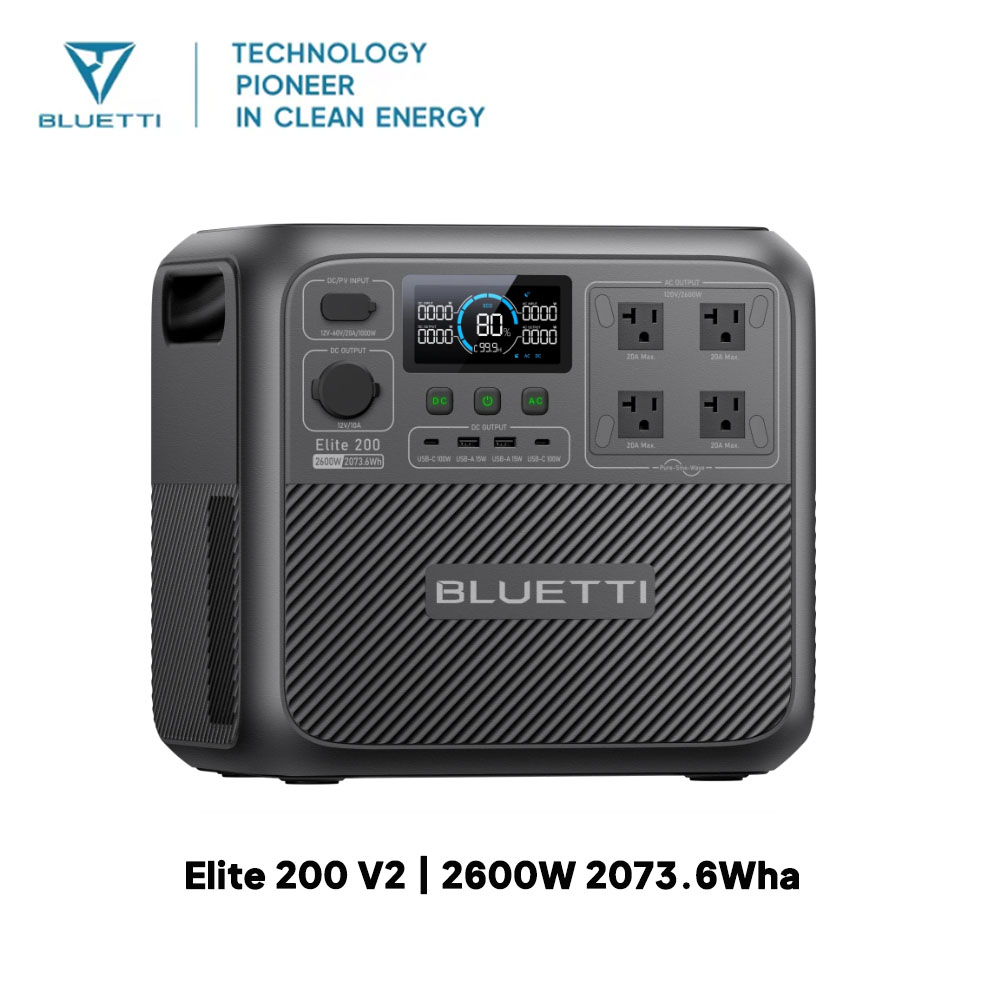 【Renew】BLUETTI Elite 200 V2 Po - Outdoor Camping Oven reseña y precio