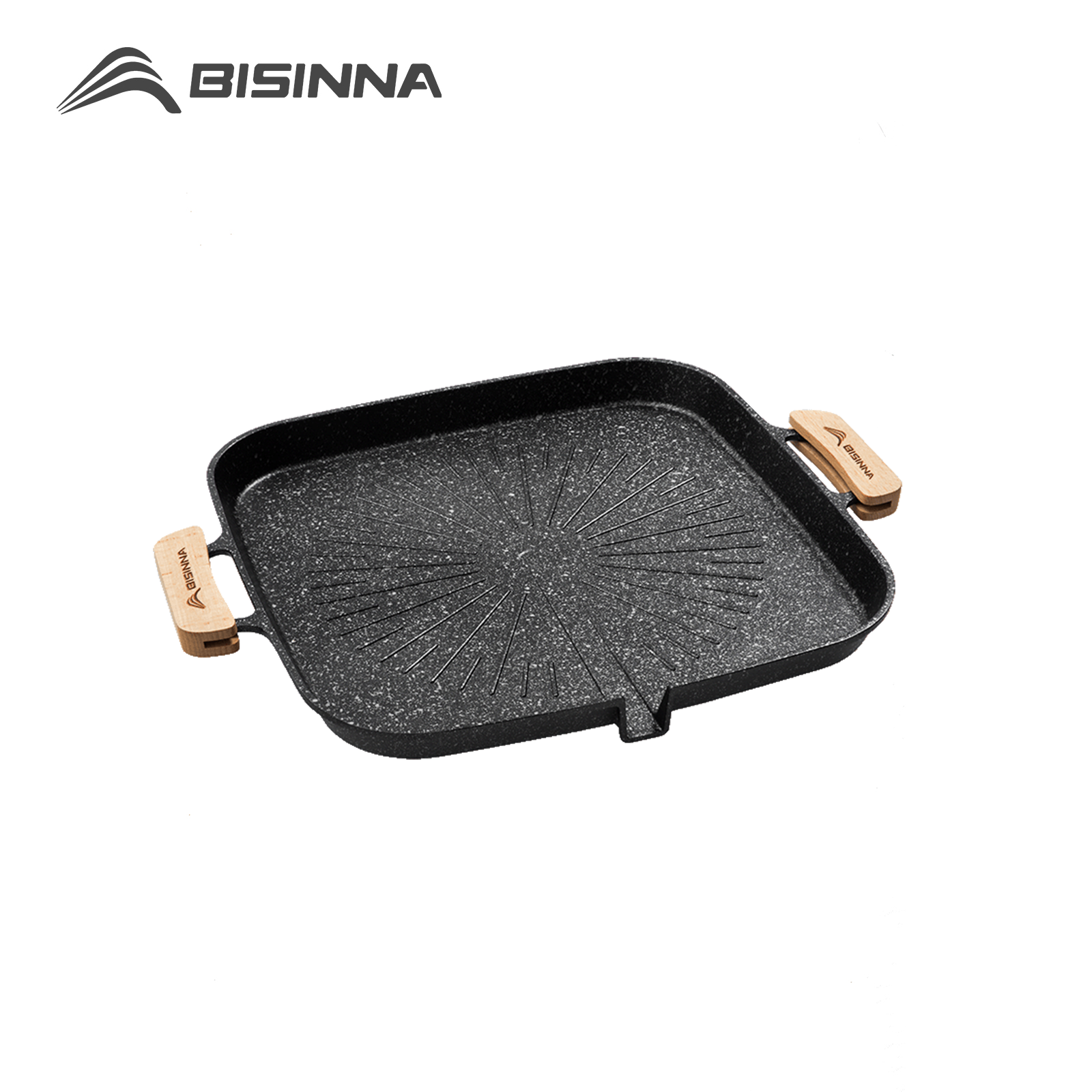 BISINNA Square BBQ Grill Pan N - Outdoor Camping Cooking Set reseña y precio