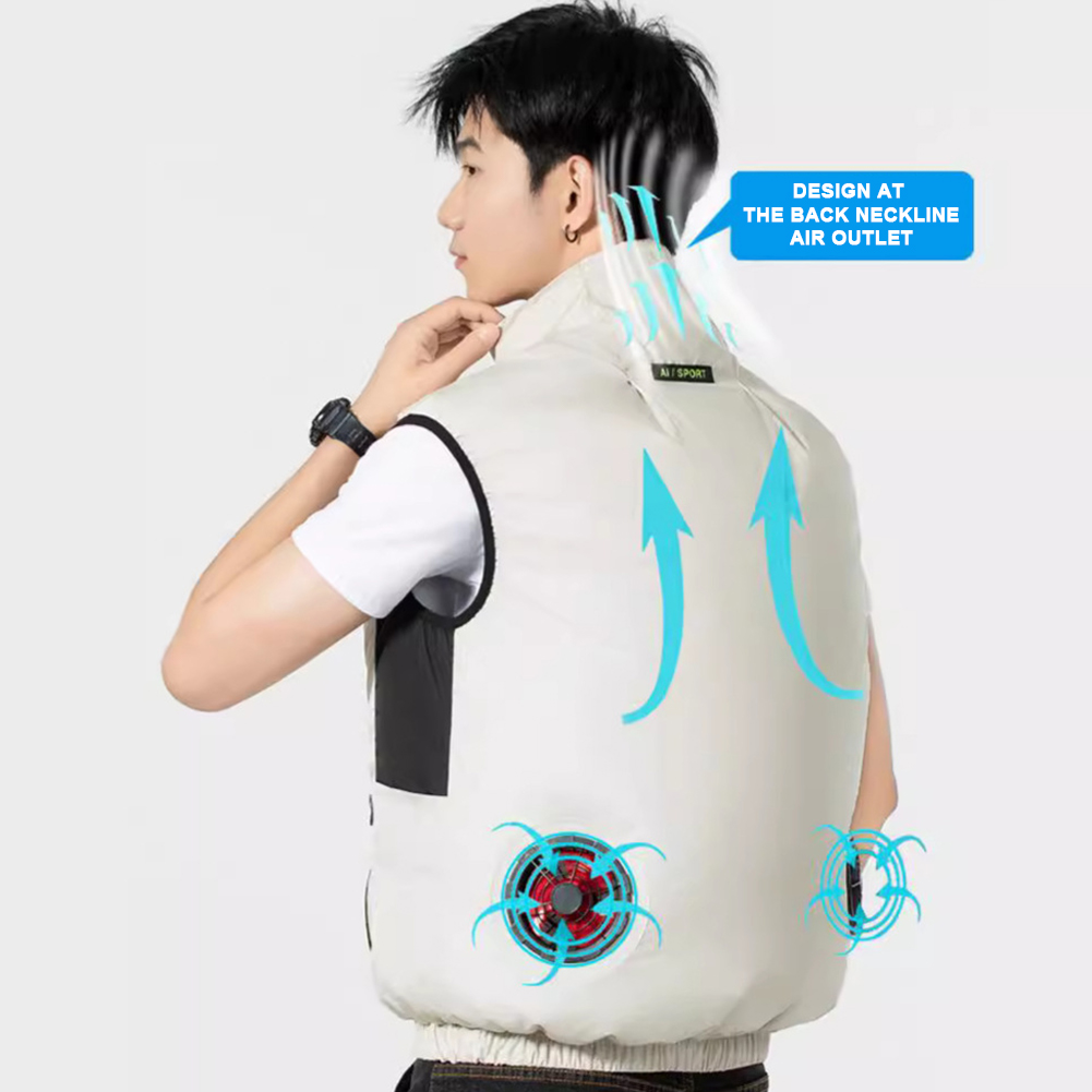 2025 Cooling Fan Vest Air Cond - Outdoor Camping Air Conditioner reseña y precio