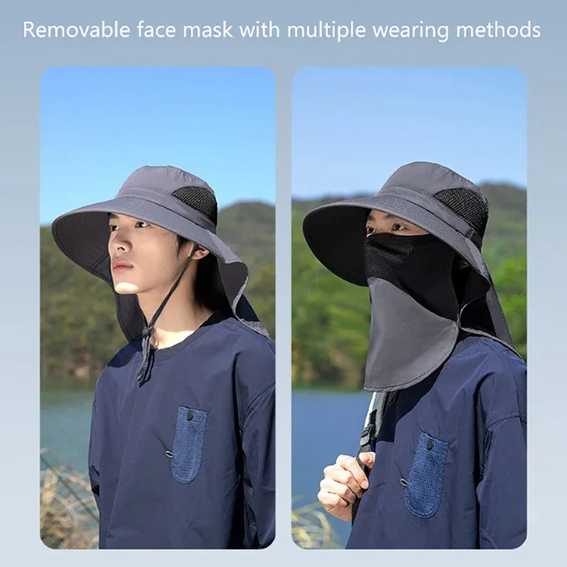 Summer Sun Hats UV Protection  - Outdoor Camping Hat reseña y precio