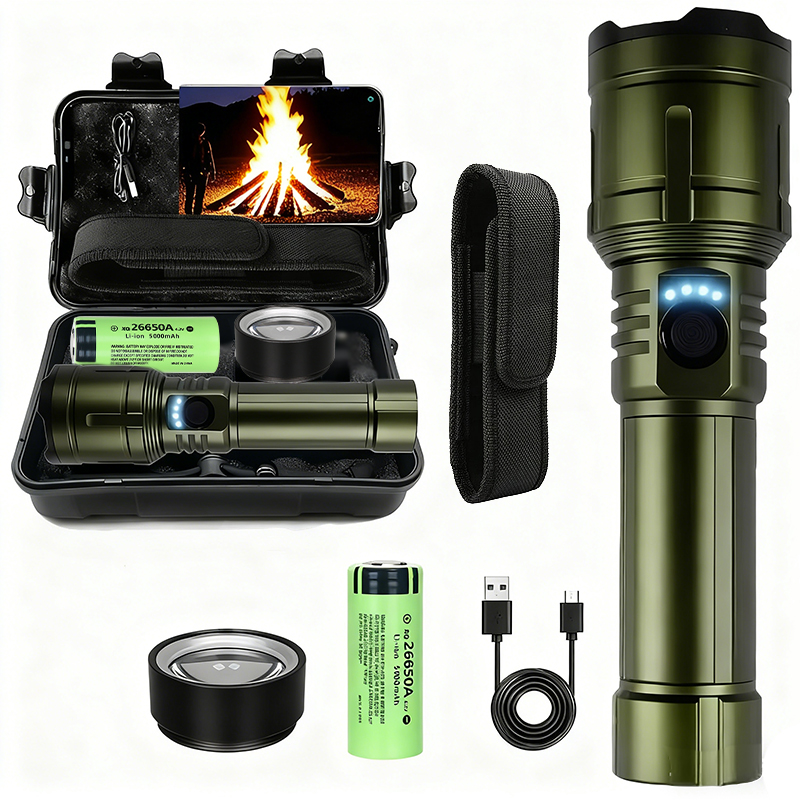 Ultra Powerful Flashlight Conc - Outdoor Camping Adventure reseña y precio