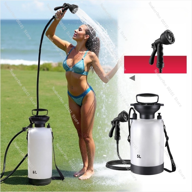 5-liter Portable Shower for Ou - Outdoor Camping Kit reseña y precio