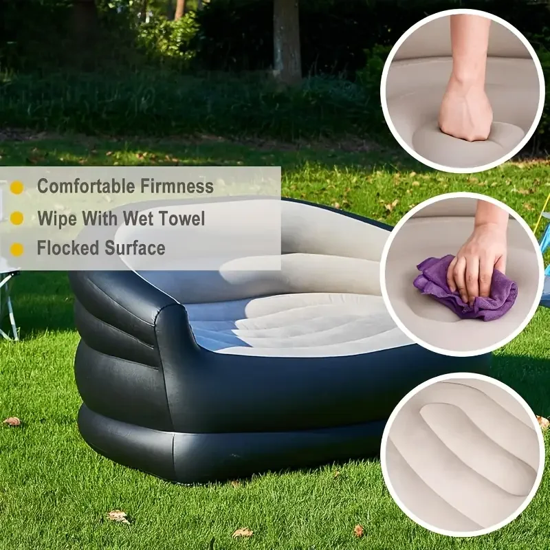 Outdoor Portable Inflatable Be - Outdoor Camping Recliner reseña y precio