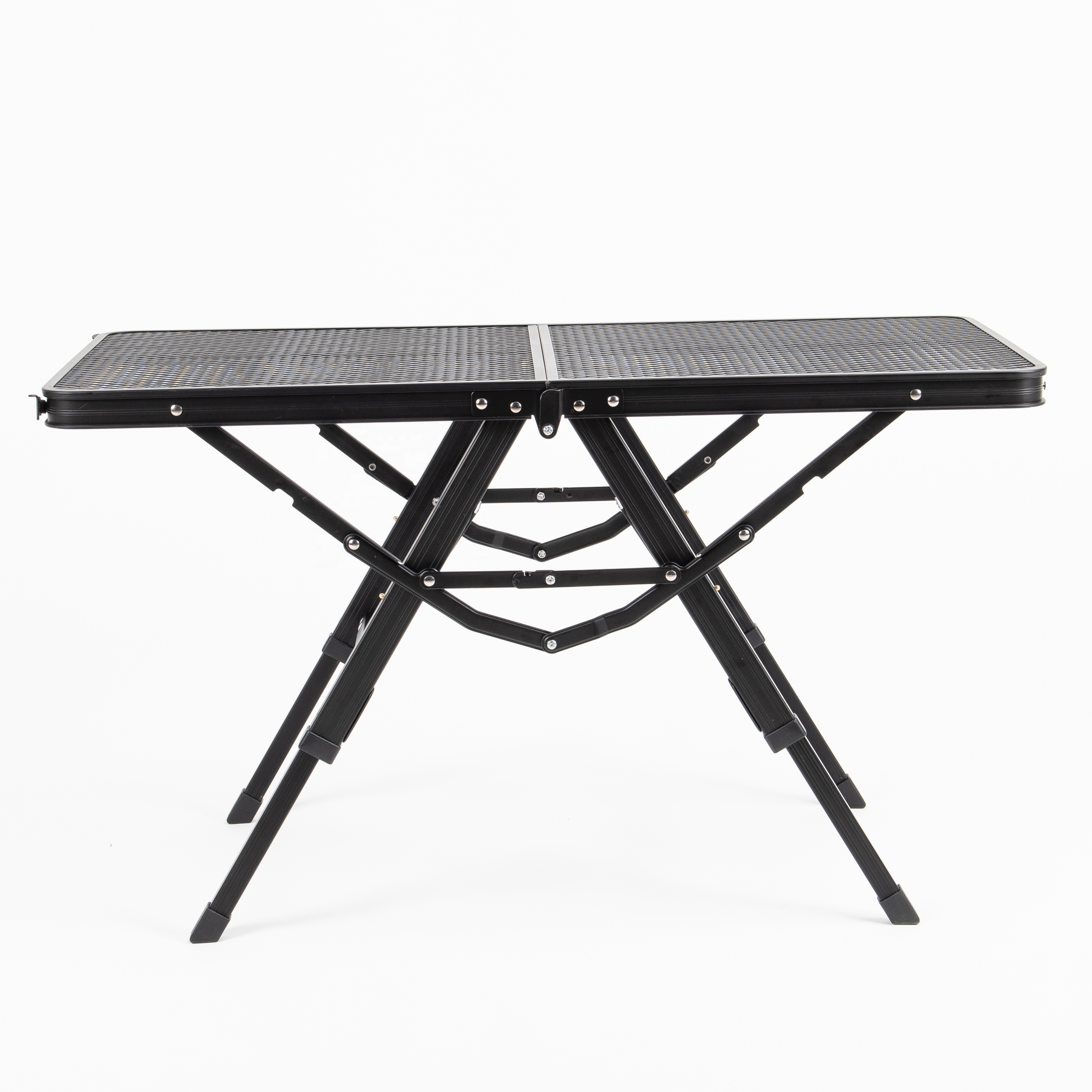Steel Mesh Folding Camping Tab - Outdoor Camping Cooking Table reseña y precio