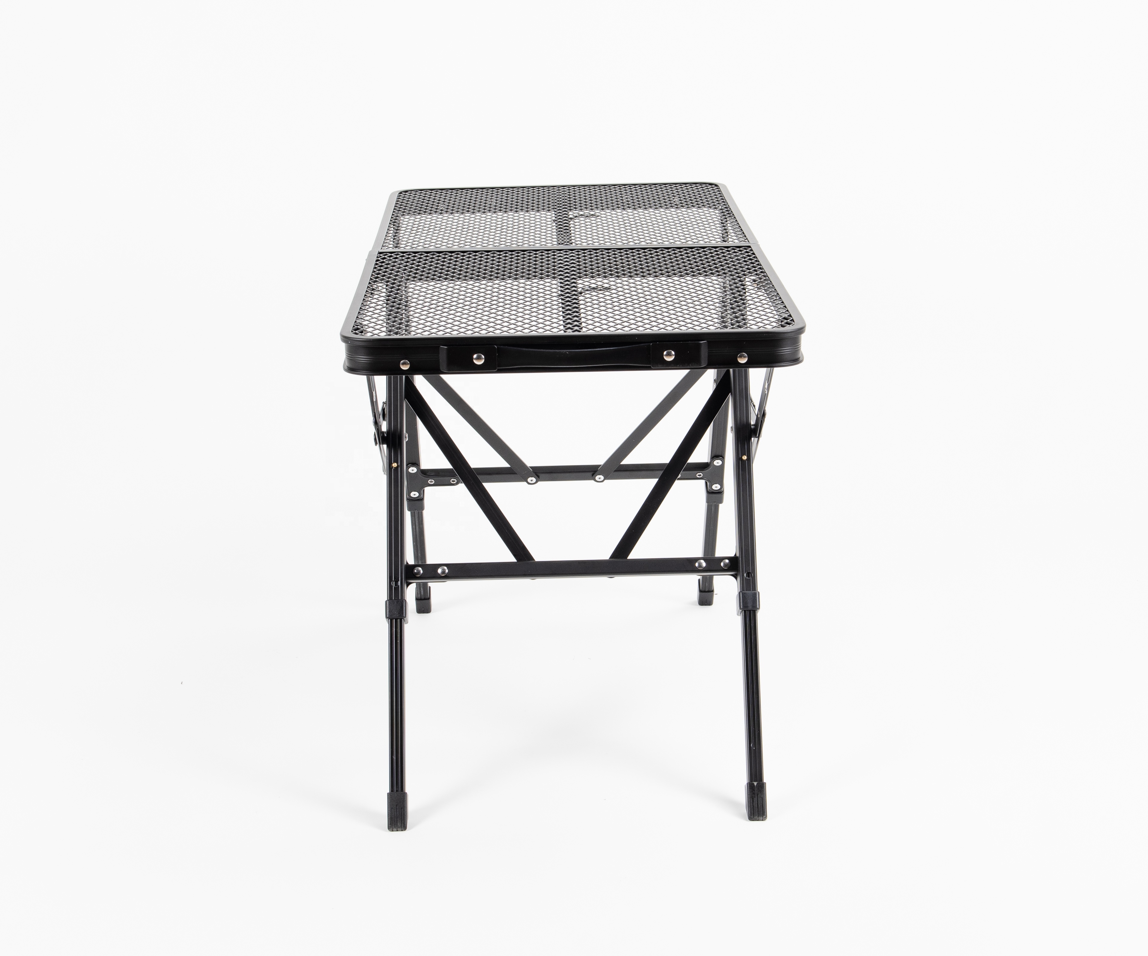 Steel Mesh Folding Camping Tab - Outdoor Camping Cooking Table reseña y precio