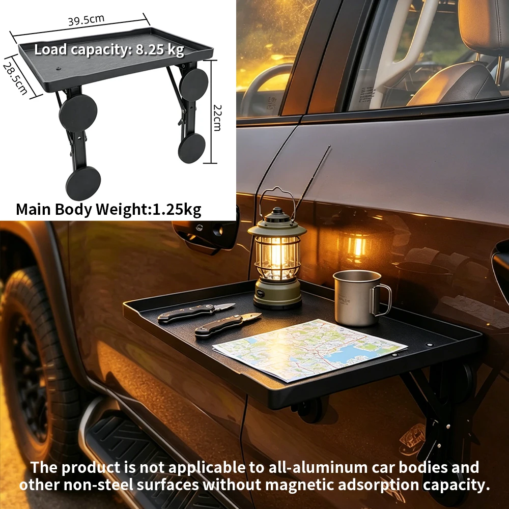 Portable Car Side Door Hanging - Outdoor Camping Cooking Table reseña y precio