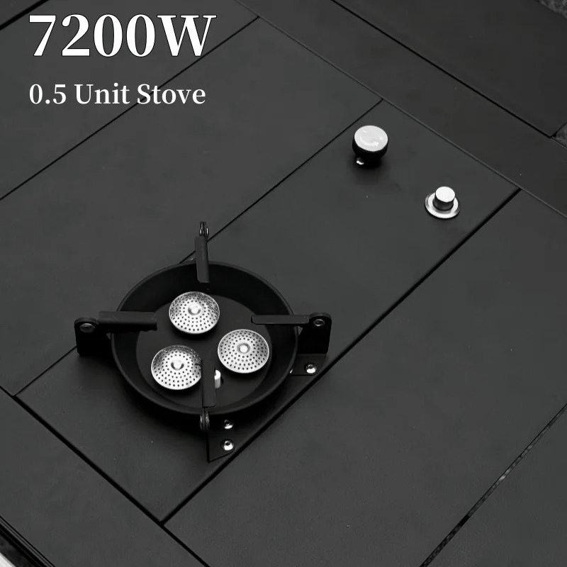 Gas Stove 0.5 Unit Gas Stove S - Outdoor Camping Cooking Table reseña y precio