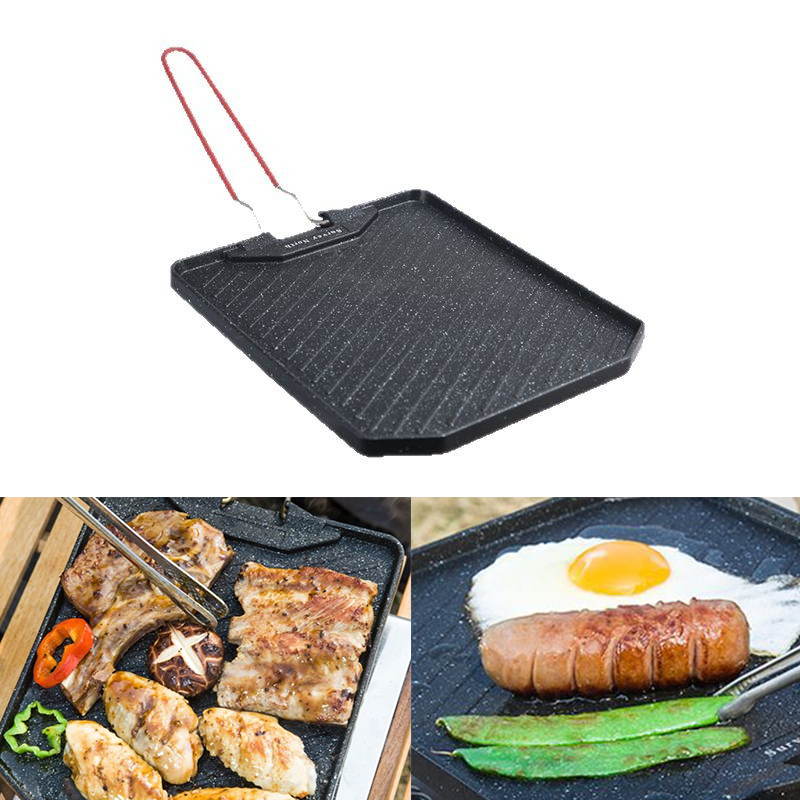 Outdoor camping barbecue pan H - Outdoor Camping Oven reseña y precio