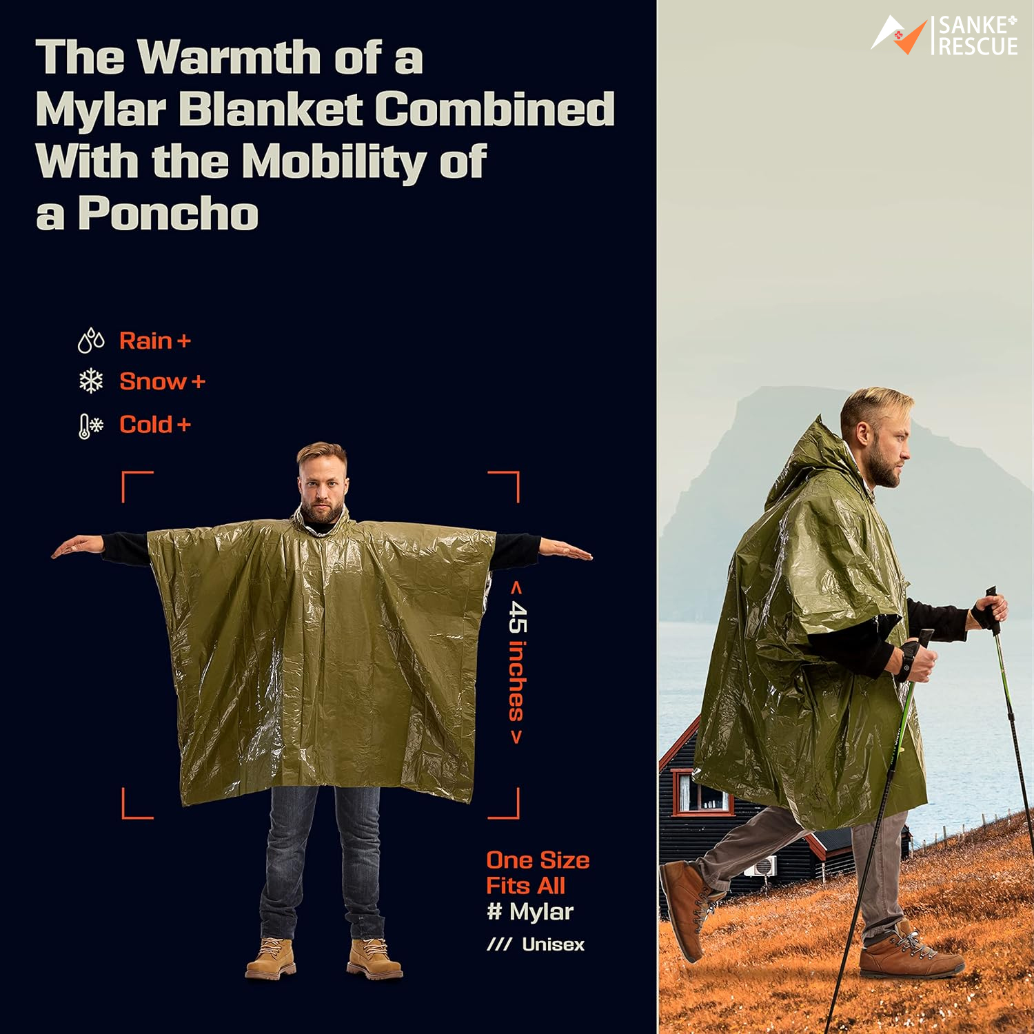 3 In 1 Outdoor Military Rainco - Camping Quad reseña y precio