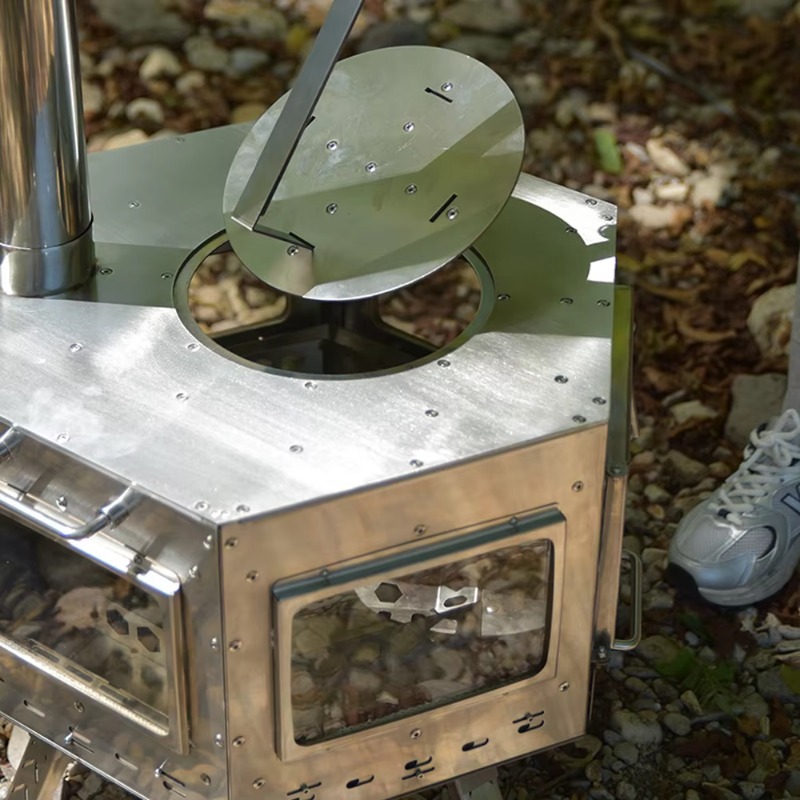 【Popular】Folding Multipurpose  - Outdoor Camping Stove Wood reseña y precio