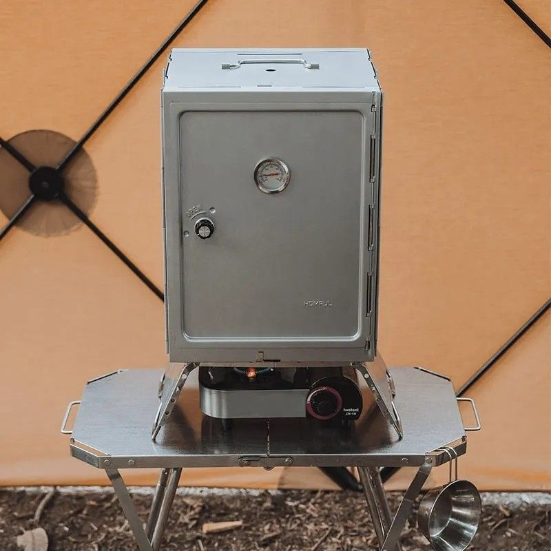 Outdoor Stainless Steel Smoker - Outdoor Camping Oven reseña y precio