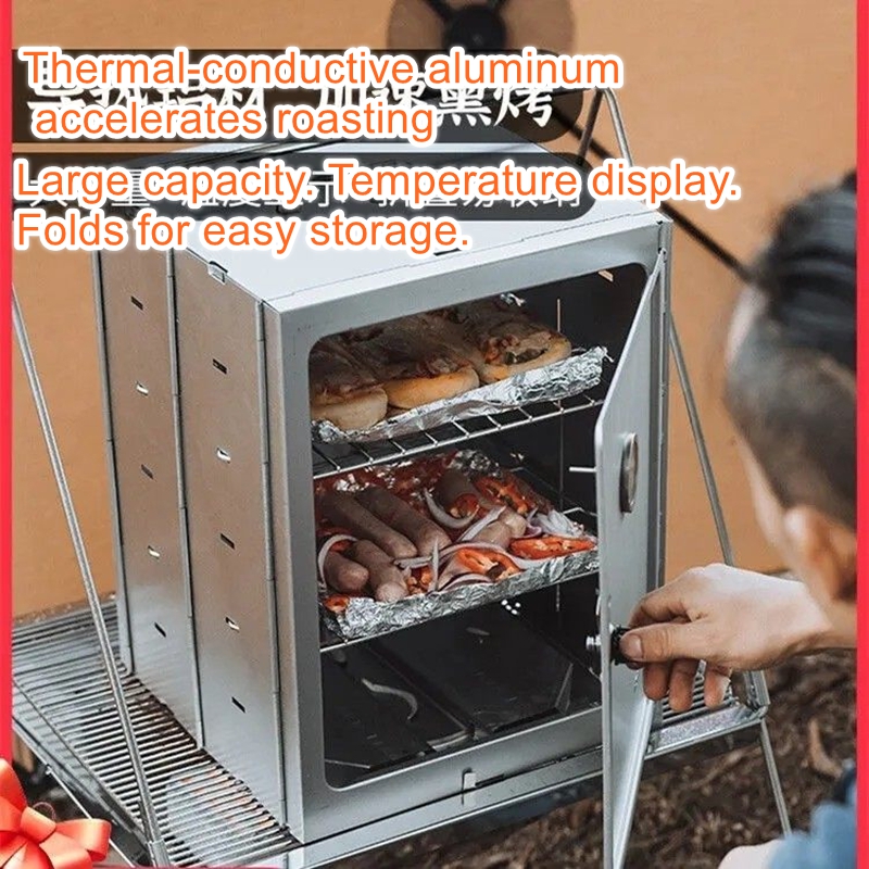 Outdoor Stainless Steel Smoker - Outdoor Camping Oven reseña y precio