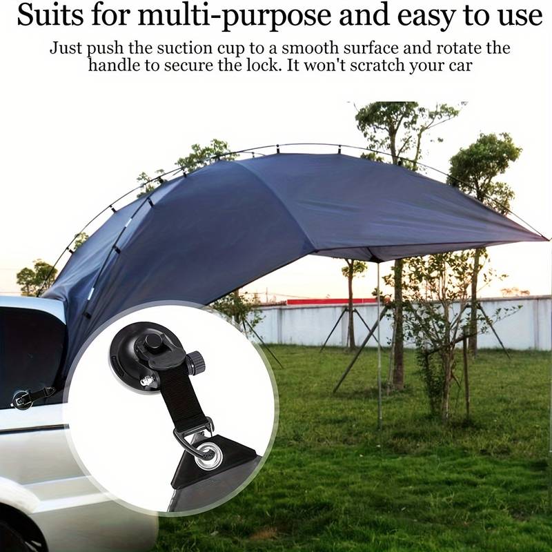 4Pcs Motorhomes Car Suction Cu - Outdoor Camping Awning reseña y precio