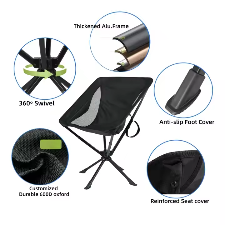 Lightweight Aluminum Oxford Cl - Outdoor Camping Recliner reseña y precio