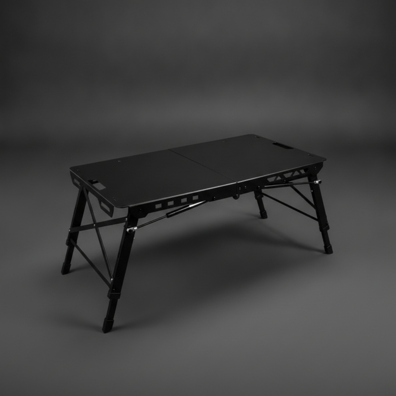 Folding Table with Hydraulic S - Outdoor Camping Cooking Table reseña y precio
