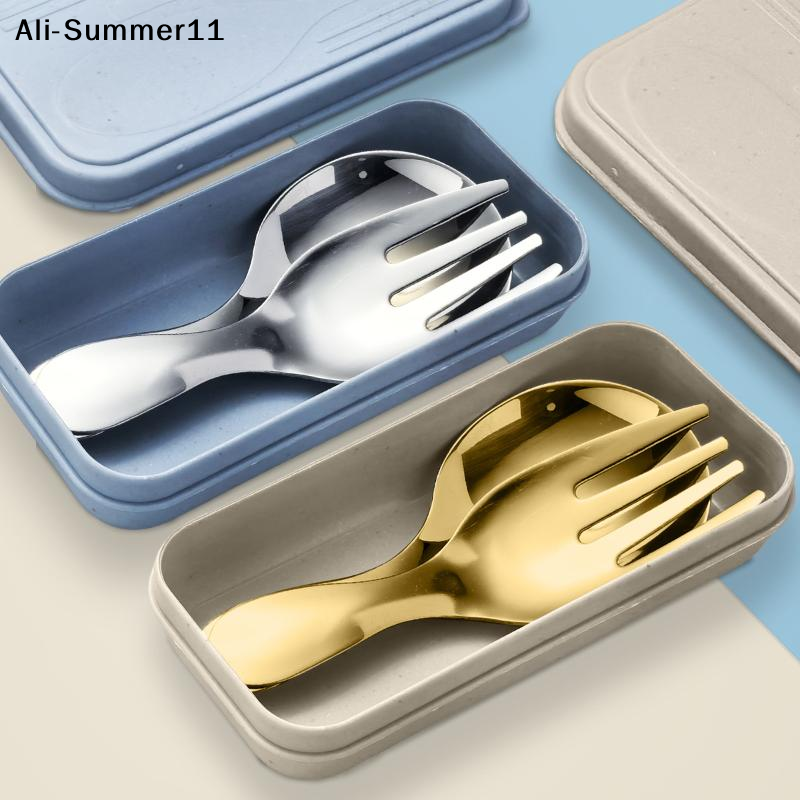【A6L】Steel Tableware Set Spoon - Outdoor Camping Cooking Set reseña y precio