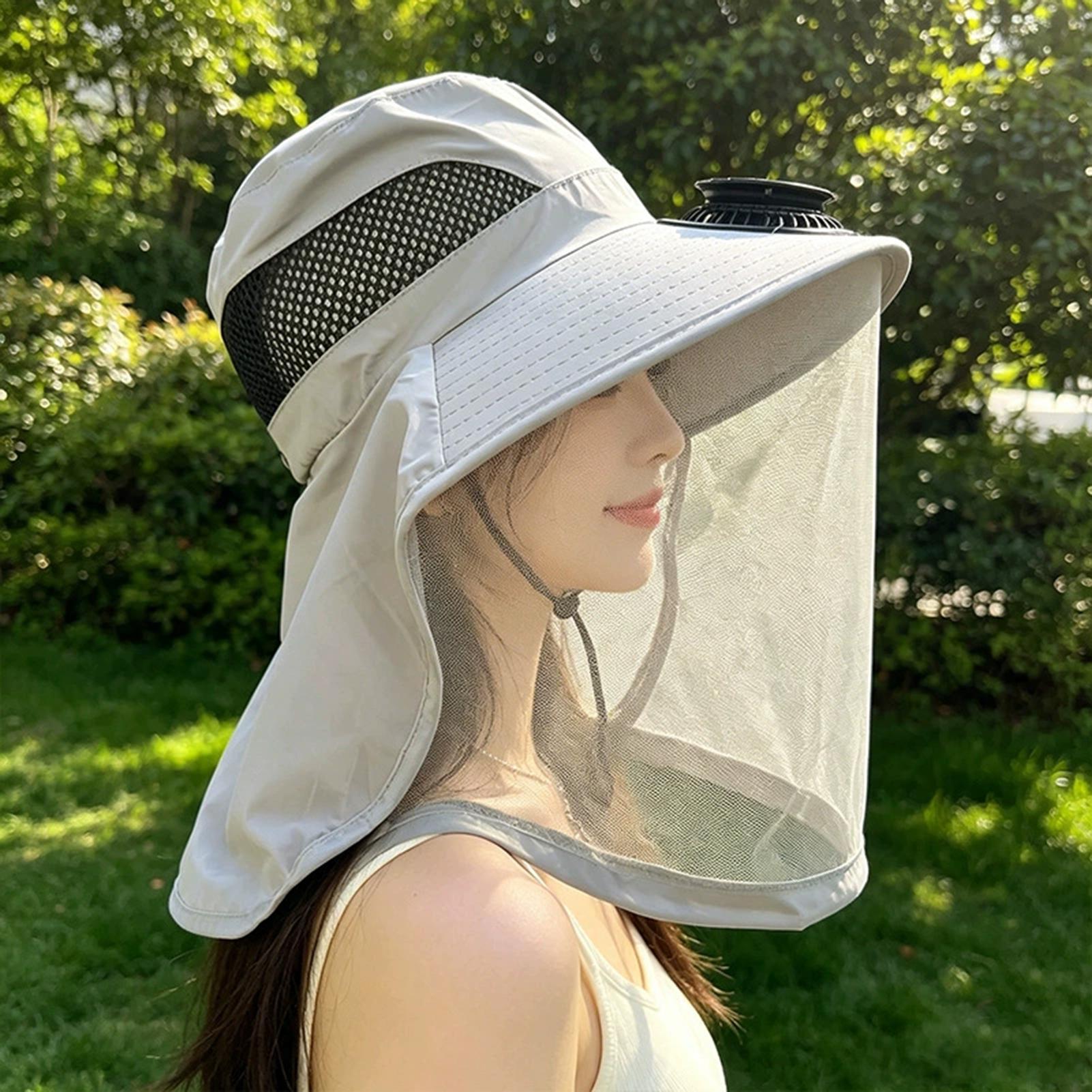 Fishing Fan Hat Outdoor Hat wi - Outdoor Camping Hat reseña y precio