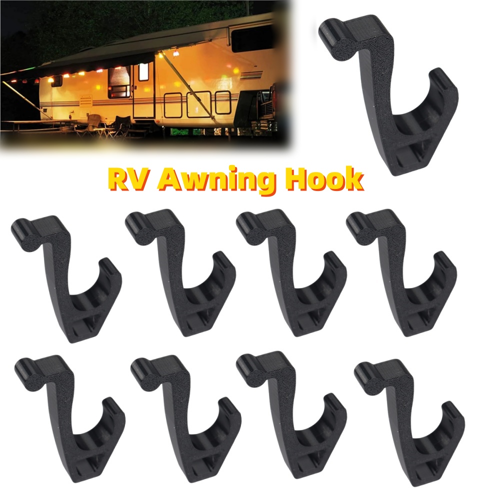 1/2pcs Camping Awning Hooks Cl - Outdoor Camping Awning reseña y precio