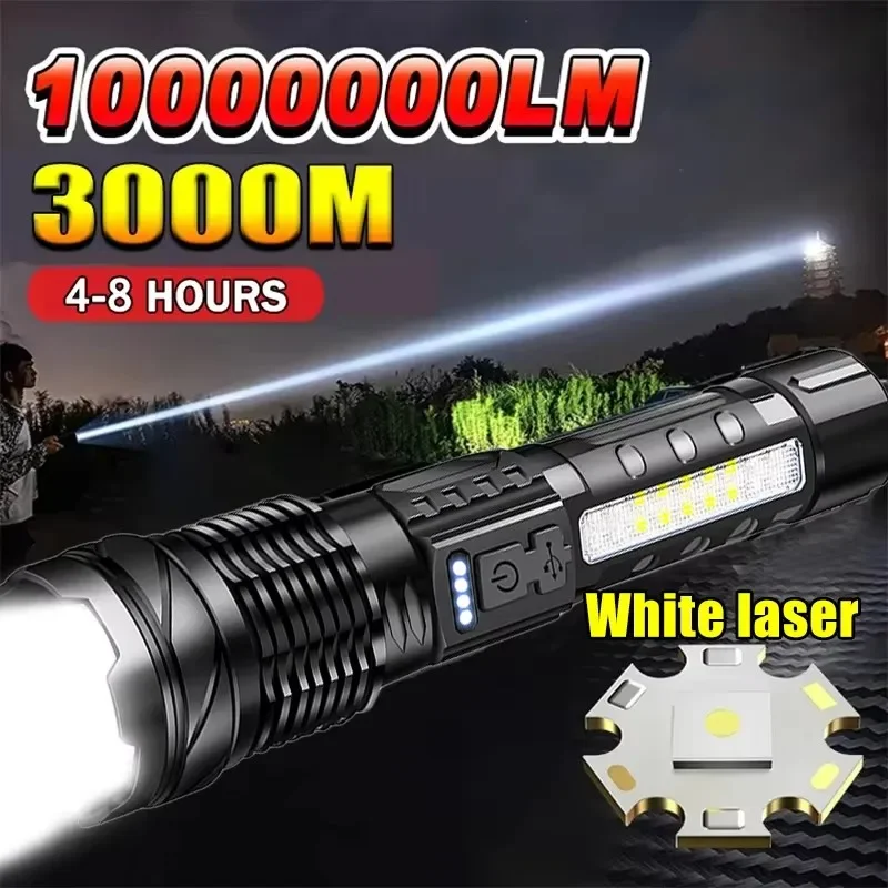 Powerful LED Flashlight Batter - Battery Outdoor Camping reseña y precio