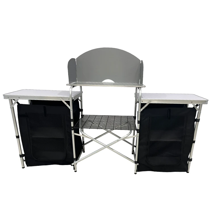 Outdoor Camping Aluminum Porta - Outdoor Camping Cooking Table reseña y precio