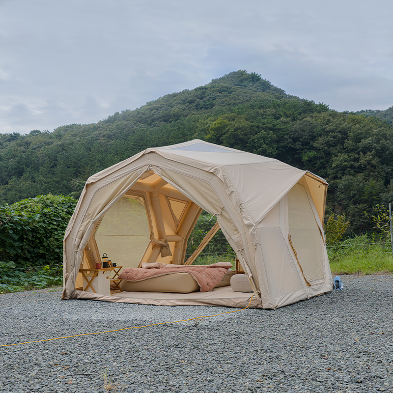 Hubshelter Pro Air Tent-Beige  - Camping Zelt Outdoor reseña y precio