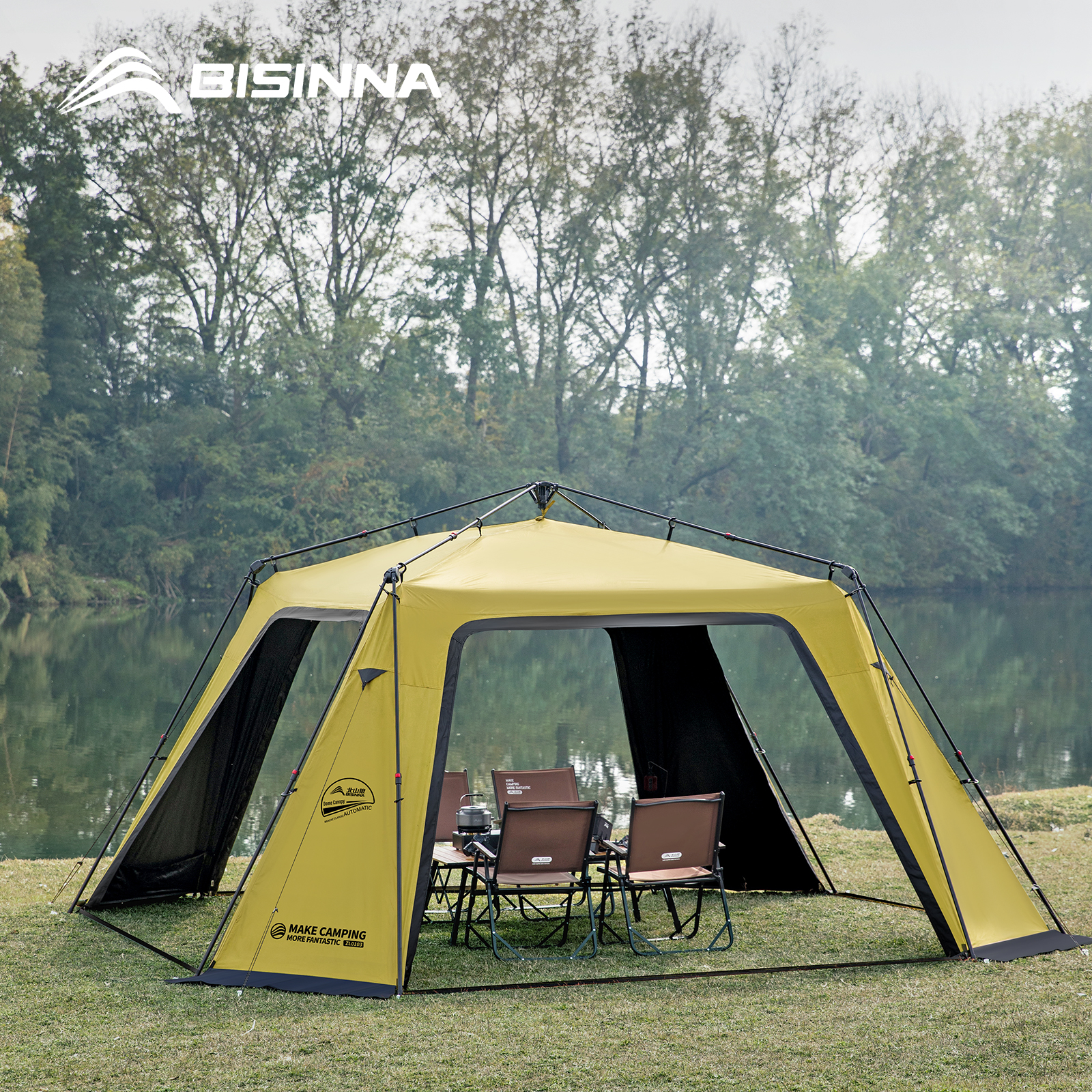 BISINNA 6-8 Persons One-touch  - Outdoor Camping Dome reseña y precio