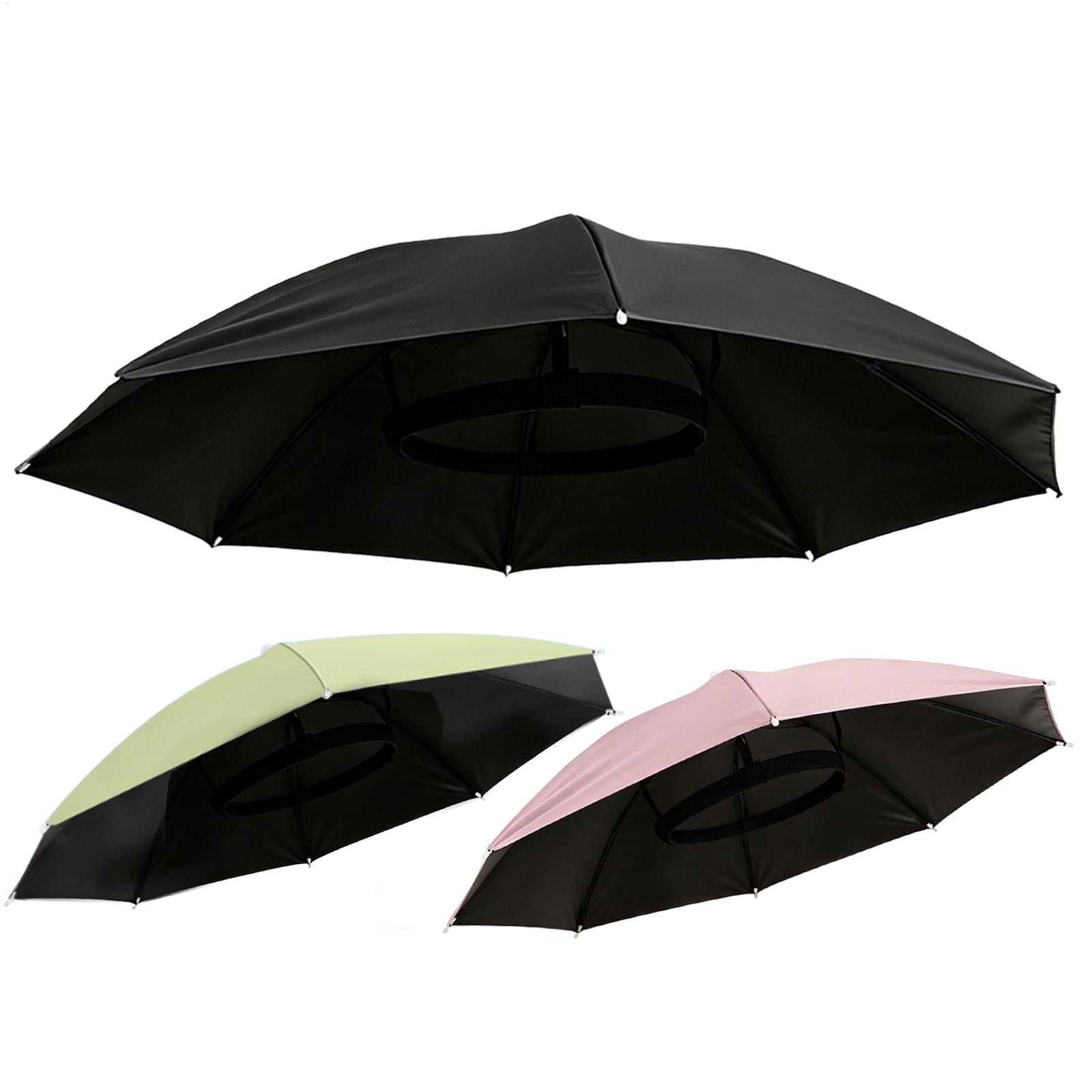 Folding Umbrella Hat Waterproo - Outdoor Camping Hat reseña y precio